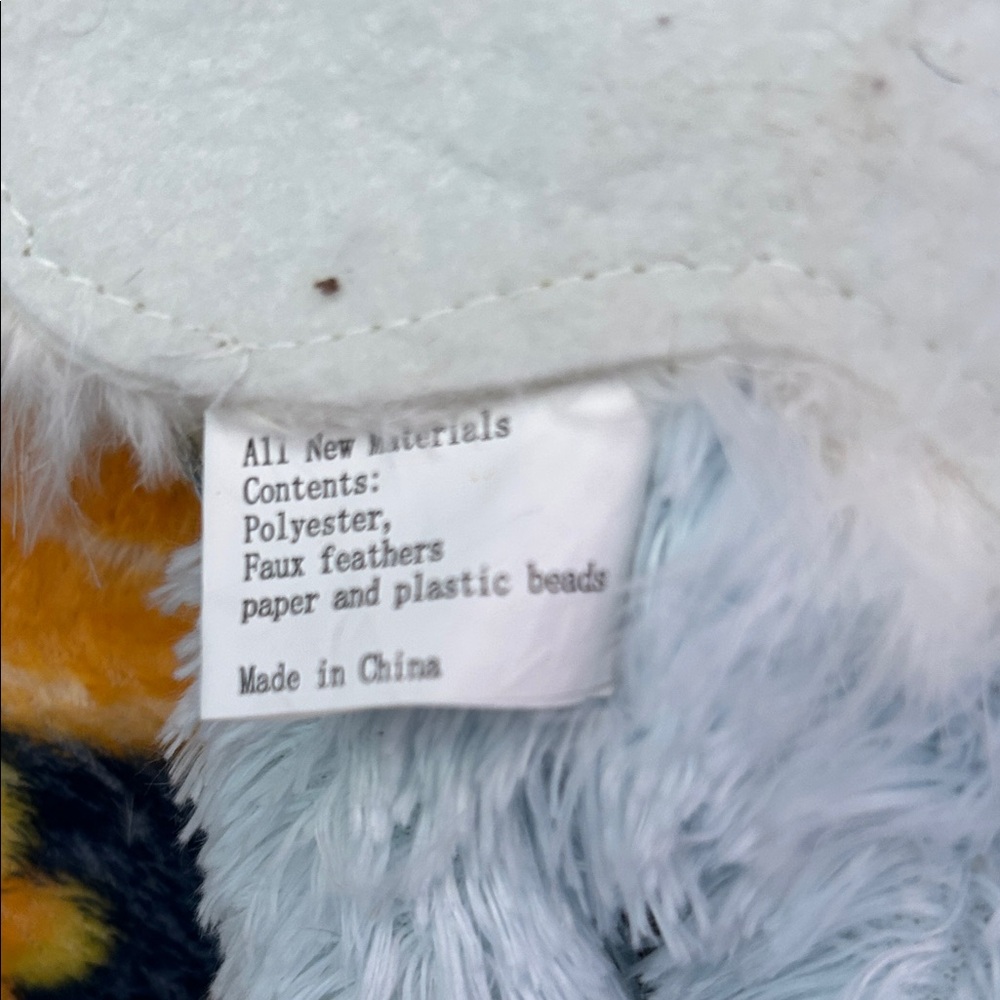 Fluffy Blue Teddy Bear with Gift Message - Picture 6 of 6
